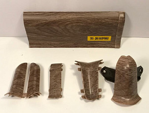 Плинтус Ideal Comfort 55mm Дуб капучино 205 фото 1 | FLOORDEALER